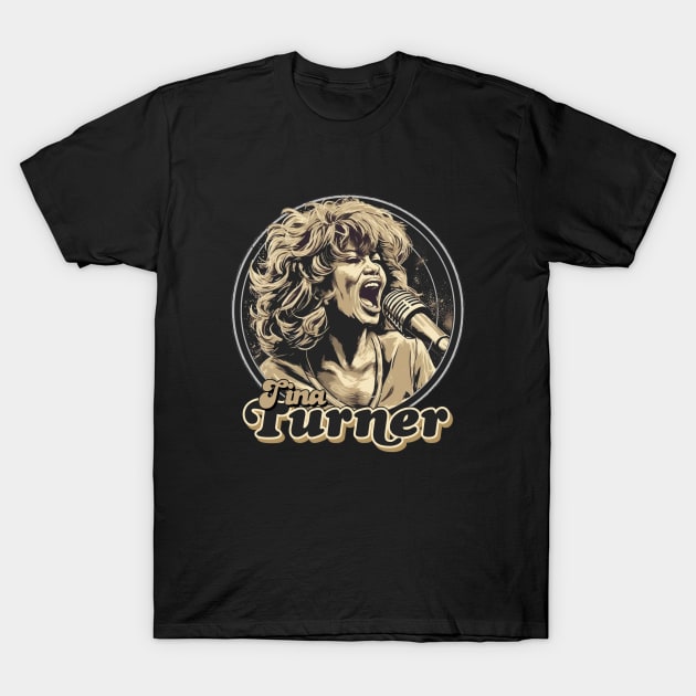 Tina Turner Singer! T-Shirt by Cartel